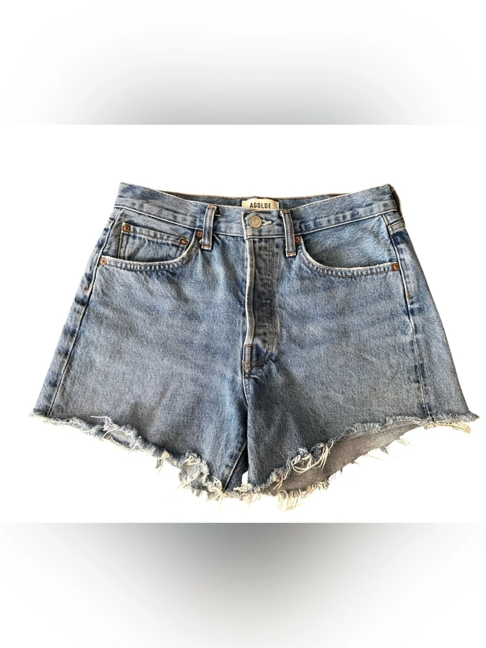 AGOLDE Parker Denim Jean Shorts